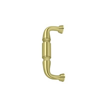 Deltana Door Pull DP675, Solid Brass, 6" Length