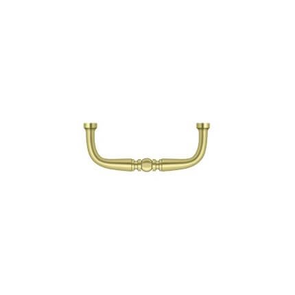 Deltana Wire Pull PCT300, Traditional, Solid Brass