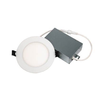 Topaz LED Canless Slim Fit Downlights, 4", 5 CCT Selectable 7.5W, 120V
