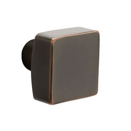 Square Knob in Oil Rubbed Bronze Finish