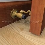 Deltana 2-1/2" Wall Mount Heavy Duty Bumper with Ring Catch