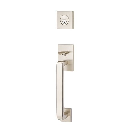 Baden Entry set in Satin Nickel