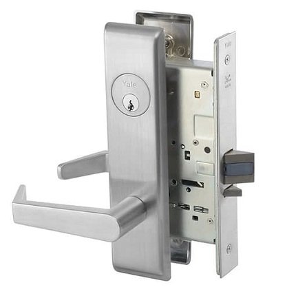 Accentra 8827 Mortised  Commercial Locks Satin Chrome Finished