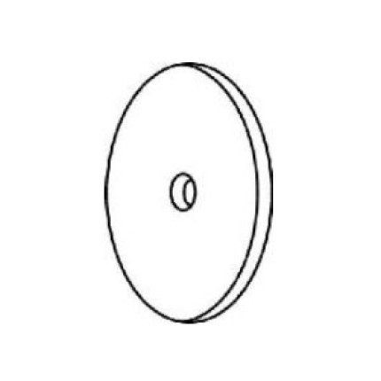 Trimco Round Back Plates, 1/8 Thick