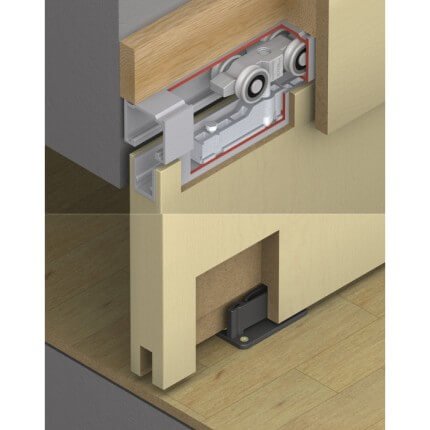 Hafele Hawa Silenta 150/B, Sliding Door Hardware Set