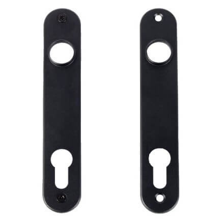 Lociniox 3025-HYB Aluminum Anodized Cover Plate for Insert Locks