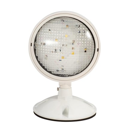 Topaz EL1WL-LED-WH LED Emergency Light Single Head, Remote Head for Wet Location 