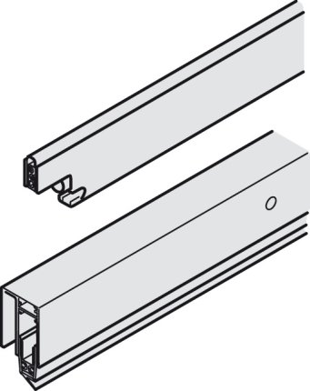 Hafele Soundproof seal set for Sliding Door, For HAWA Junior 100 B