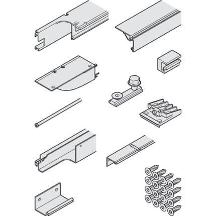 Hafele Track Set, Hawa Folding Concepta III