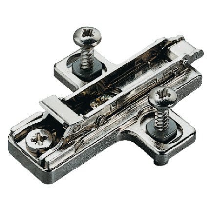 Salice Concealed Hinge, Clip Mounting Plate, Special Screws and Spreading Dowels, 6mm Height