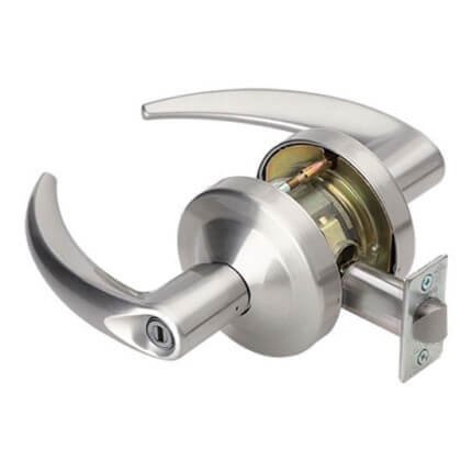 Schlage Omega Door Handle, Mechanical Door Handle, ND Series, Non-Keyed Function  - Custom Options