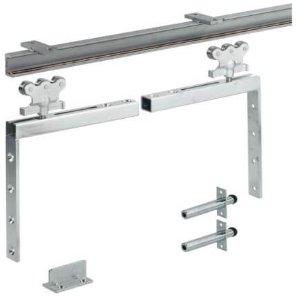 Hafele Hawa Super 500/A, Sliding Door Hardware Set 