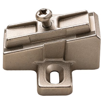 Salice Concealed Hinge, Slide-on Mounting Plate, 15° Angle