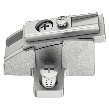 Salice Concealed Hinge, Slide-on Mounting Plate, +10° to +30° Angle