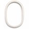 Emtek #2830 Modern House Numbers, No. "0" Digit, 7" Height Satin Nickel (US15) Finished