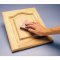 Hafele Dri-Lube Sheets, Premier Red, Resin Paper Open, 9” x 11”, Aluminum Oxide, Pack 0f 100