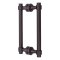 FHC Opulent Series 8" Back-To-Back  Shower Door Handles, Oil Rubbed Bronze (US10B) Finished
