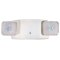 Topaz EL2/LED/WH/RC LED Exit Sign with 2-Lamp Heads and Battery Backup, Remote Capable