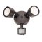 Topaz SL/24W/40K/MS LED Security Lights, 24W, 4000K CCT, Bronze finish