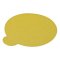 Hafele Abrasive Paper Disc, 5" Aluminum Oxide, PSA, Cloth Back, No Holes, Grit 120, Pack of 100