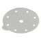 Hafele Abrasive Disc, Tabbed, PSA, 6", Silicone Carbide, 9 Holes, Pack of 100