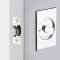 Emtek Rectangular Pocket Door Tubular Lock in Polished Nickel Finish