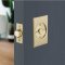 Emtek Rectangular Pocket Door Tubular Lock Application