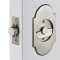  #8 Classic Arched Pocket Door Tubular Lock in Pewter Finish (US15A)