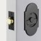  #8 Classic Arched Pocket Door Tubular Lock in Oil Rubbed Bronze Finish (US10B)