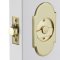  #8 Classic Arched Pocket Door Tubular Lock in French Antique Finish (US7)