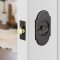 Emtek #8 Classic Arched Pocket Door Tubular Lock Application
