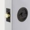 Emtek Round Pocket Door Tubular Lock in Oil Rubbed Bronze Finish (US10B)