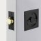 Emtek Square Pocket Door Tubular Lock in Oil Rubbed Bronze Finish (US10B)