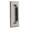 Emtek #2201 Brass Flush Rectangular Pull Satin Nickel (US15) Finished
