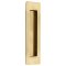 Emtek #220307 Brass Flush Door Pulls or Cabinet Handle - Modern Rectangular French Antique (US7) Finished