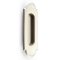 Emtek #2206 Brass Flush Door Pulls - #8 Classic Curved Design Satin Nickel (US15) Finished