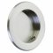 Emtek #2211 Brass Round Flush Door Pull for 2-1/8" Bore, Satin Nickel (US15) Finished