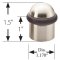 Emtek Cylinder Floor Bumpers with Dome Cap Specs