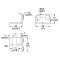 Hafele Door Stop, for Double Doors, Nickel Plated, 23 x 11 mm, Pack of 48