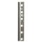 Hafele 255 Series Pilaster Standards, KV, 5/8" x 3/16", 23 gauge, Aluminum, Model 255 AL 72, Pack of 100