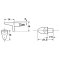 Hafele Shelf Support, for 13/64" Diameter Hole, Zinc, Specs