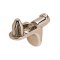 Hafele Shelf Support, with Shelf Fixing Plug, for 13/64" (5 mm) Diameter Hole, Nickel Plated