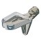 Hafele Shelf Support, with Transparent Rubber Pad, Zinc, Nickel Plated