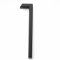 Emtek #2831 Modern House Numbers, No. "1" Digit Flat Black (US19) Finished