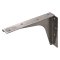 Hafele Work Surface Brackets, Rigid, 12x8" (304.8x203.2mm) , Stainless Steel