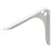 Hafele SpeedBrace Work Surface Bracket, Rigid, Centers,  711mm  x 45mm x 533mm (LxWxH), White