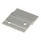Hafele Z-Clips, 144" Width, 5/8" Lift-off, Aluminum, Mill Finish