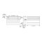 Hafele Z-Clips, 2" Width, 3/8" Lift-off, with Holes, Aluminum, Mill Finish, Specs