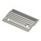 Hafele Z-Clips, 2" Width, 3/8" Lift-off, with Holes, Aluminum, Mill Finish