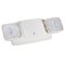 Topaz TPEL2/LED/WH LED Exit Sign with 2-Lamp Heads and Battery Backup